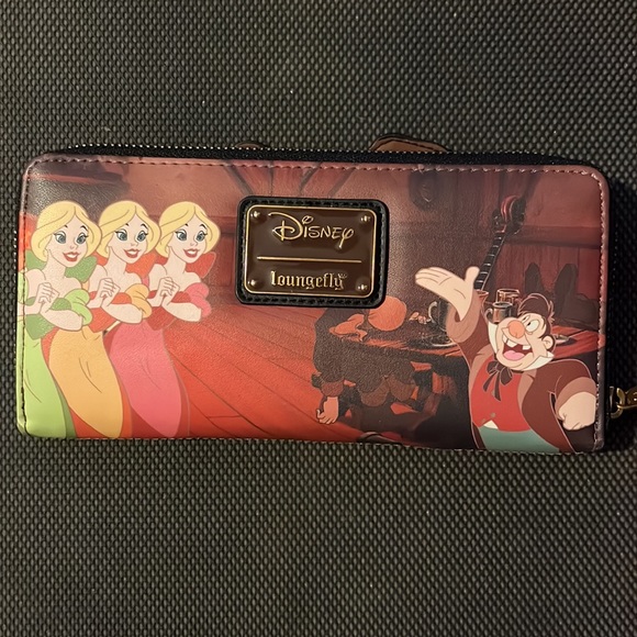 Loungefly Gaston and Belle Wallet - Picture 2 of 3
